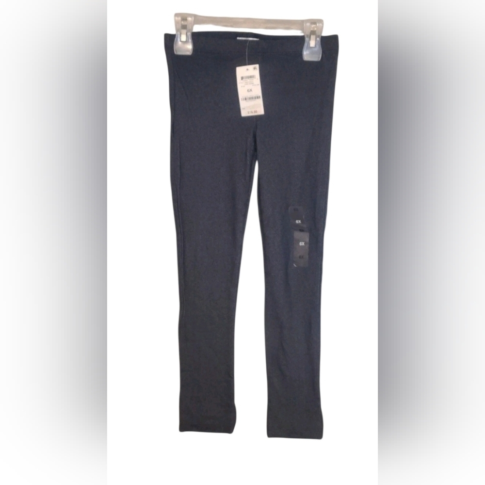 Epic Threads Blue Leggings Girls 6X NWT